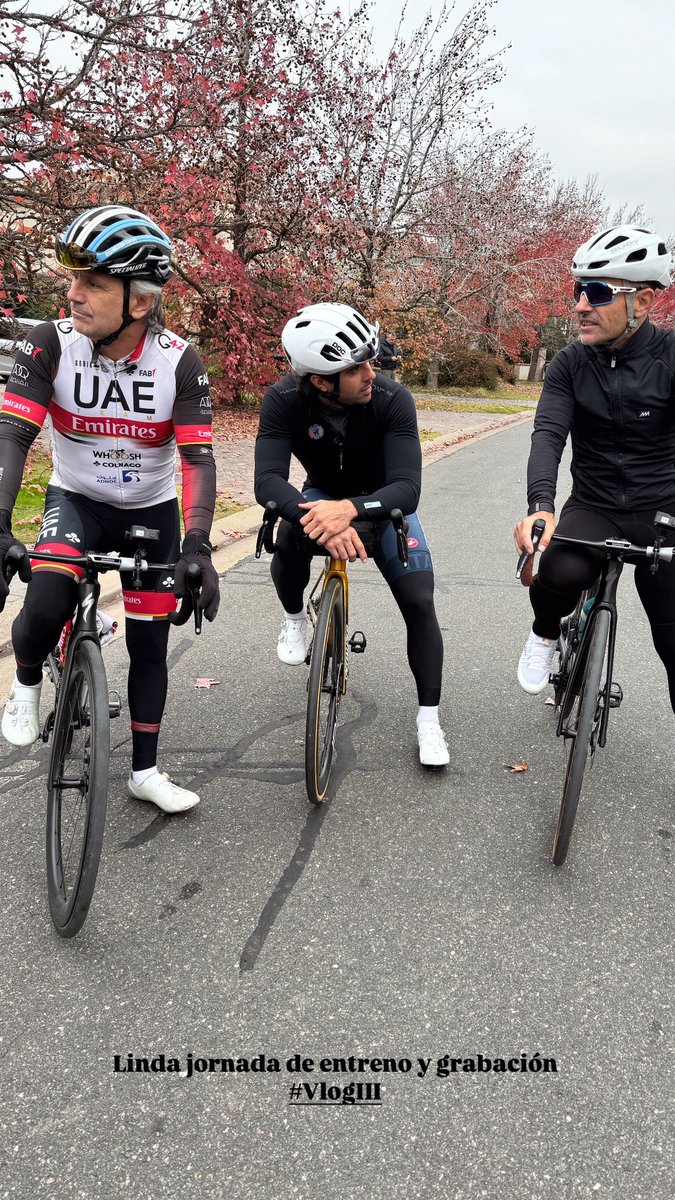 MANU URCERA (@manurcera) on Twitter photo Espectacular jornada de bici, grabación y MUCHAS risas con este personaje.
Gracias Marcos por sumarte. <a href="/marcosdipalma/">Marcos Di Palma</a> 🚴♂️ Espectacular jornada de bici, grabación y MUCHAS risas con este personaje.
Gracias Marcos por sumarte. <a href="/marcosdipalma/">Marcos Di Palma</a> 🚴♂️
