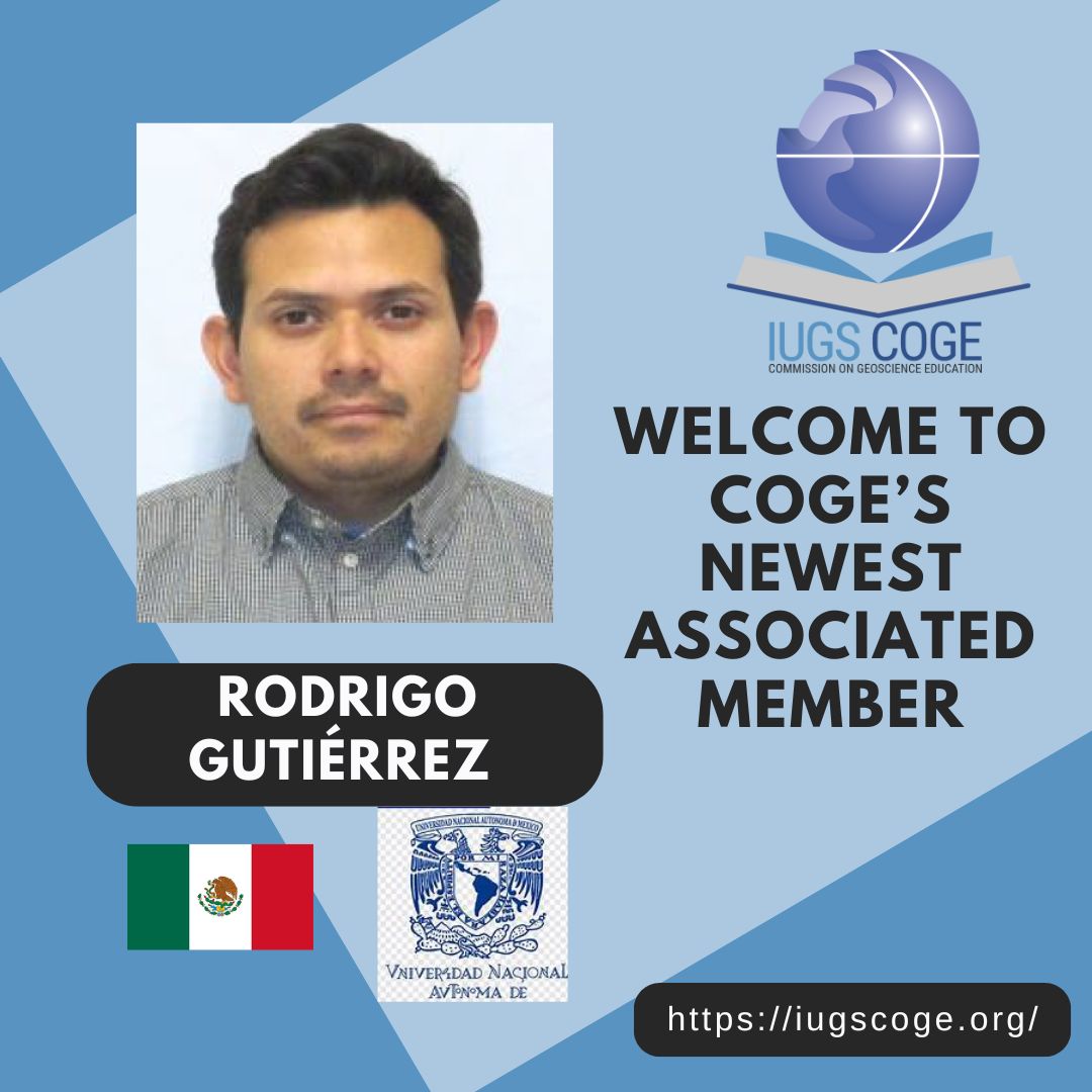 We’re proud to highlight Dr. Rodrigo Gutiérrez-Navarro, a passionate geoscientist and educator dedicated to advancing geoscience research and teaching.

We’re thrilled to welcome Rodrigo to IUGS COGE and look forward to his contributions! 
#unam #coge #iugs #JournalEditor