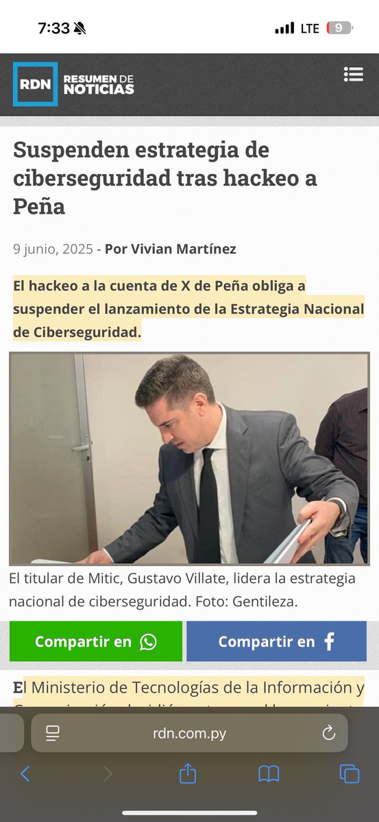 Suspendieron el lanzamiento de la estrategia nacional de ciberseguridad

Lo iban a lanzar mañana pero pasaron cosas