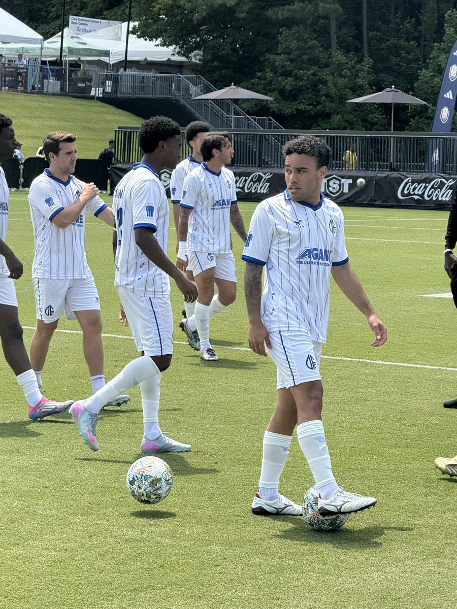 drinkagame's tweet image. Congratulations to Drip FC for an amazing run in the TST 2025 Soccer Tournament! We couldn’t be more proud to sponsor a team that plays hard, puts in the work and always brings their A-GAME ⚽️💪
Also, shoutout to the @PatMcAfeeShow for having @JohnnyDamon on!