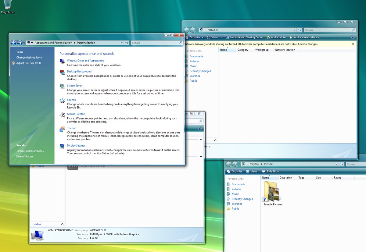 All the blurry and old Windows Aero or Windows Vista images you’re seeing on X don’t do justice to this beautiful operating system, so I installed it myself and here are some screenshots!

Back then, Microsoft's marketing material described Windows Vista Aero as a design that