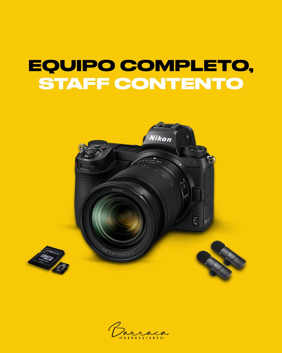 barraca_mx's tweet photo. Con las herramientas correctas, el equipo adecuado y la pasión en cada plano, el trabajo no solo se hace mejor…

También se disfruta más.😁

En este Yellow Day celebramos que crear con lo que nos gusta nos hace felices.💛

#YellowDay #Barraca #BarracaProducciones #BarracaRentals https://t.co/0OznBUqVe8