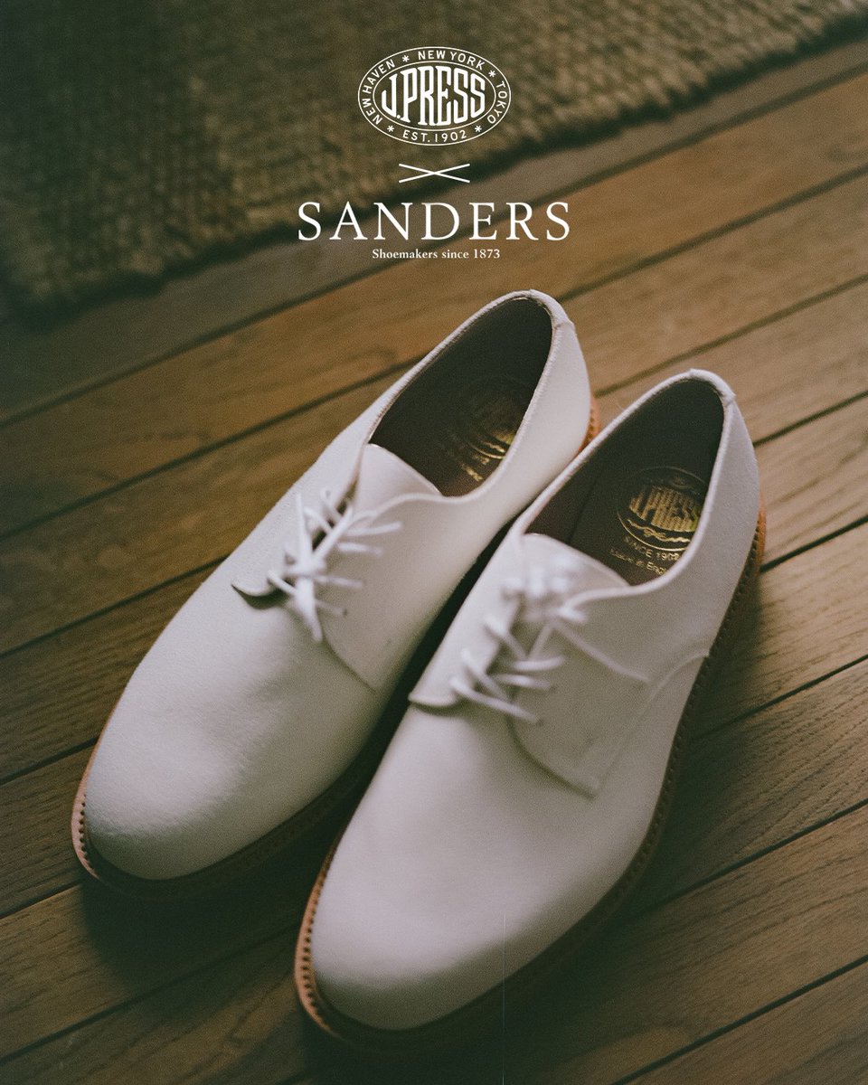 JPRESS_1902's tweet image. White bucks and dusty bucks — handmade in England the old fashioned way. Available online and in-store now in limited quantities: jpressonline.com/collections/sa…