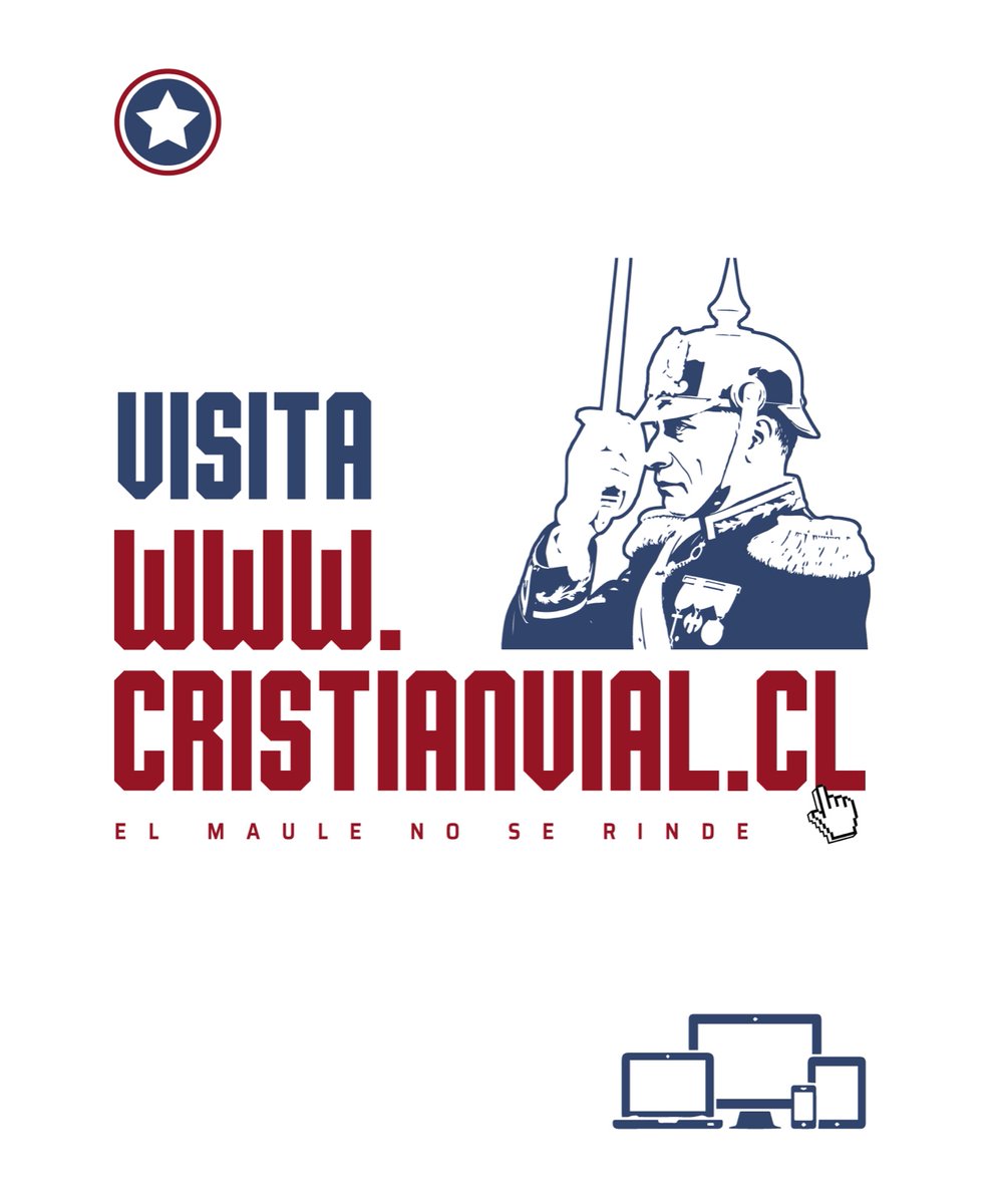No es solo una web. Es el punto de partida de una causa.
▶️ Visita cristianvial.cl y únete a los que no se rinden.
⚔️ Orden, convicción y servicio al Maule.
👨🏻‍✈️ #CristianVial
🇨🇱 #ElMauleNoSeRinde
📡 #NuevaEsperanza #OrdenYFuturo