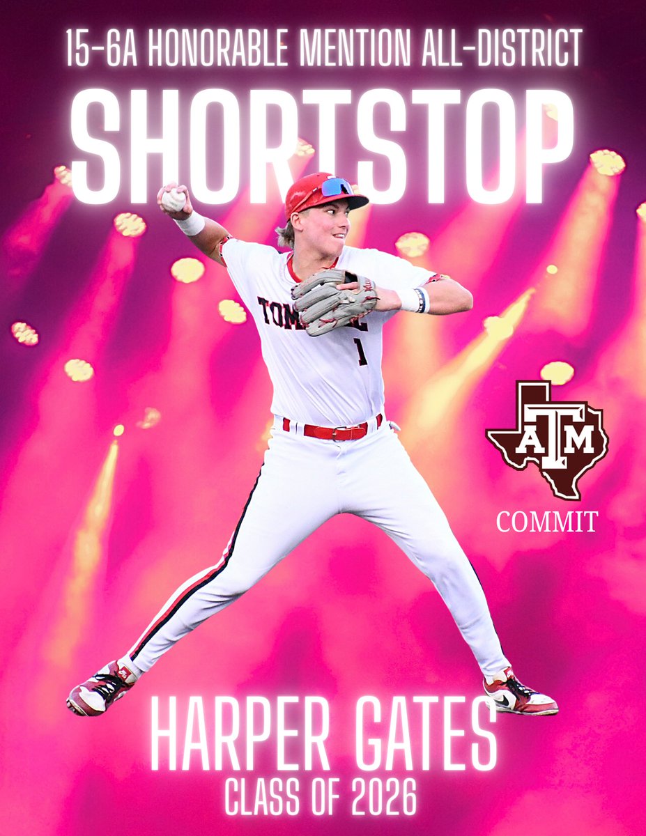 Honorable Mention
<a href="/HarperGates3/">Harper Gates27</a> - Shortstop
