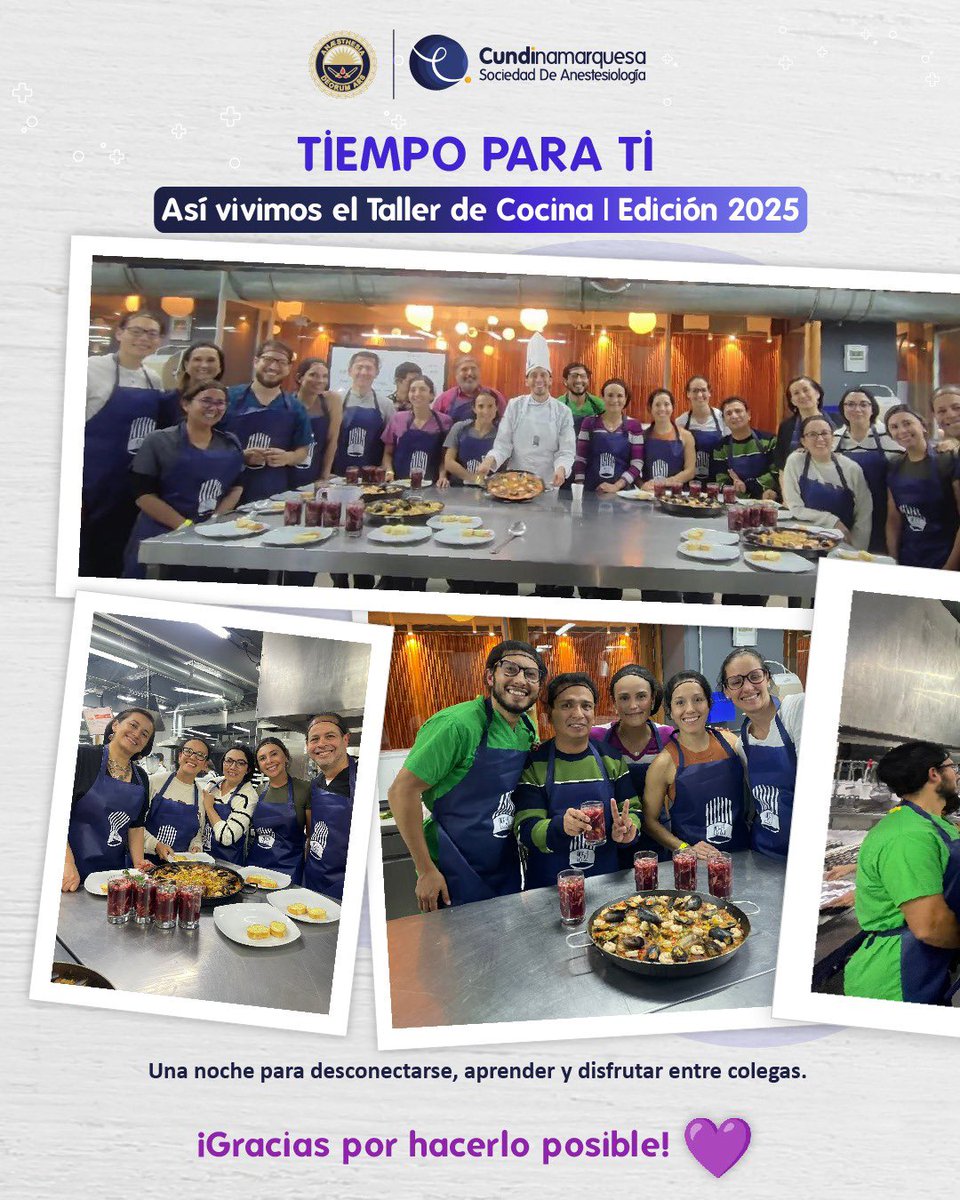 socundianest's tweet photo. 👨‍🍳✨ ¡Así se vivió el Taller de Cocina | Edición 2025!
Una experiencia inolvidable en la que nuestros afiliados disfrutaron de una noche distinta, aprendiendo recetas gourmet, compartiendo saberes y creando comunidad.

Gracias a los 20 asistentes por su compromiso y entusiasmo. https://t.co/nkNSdsGVhz