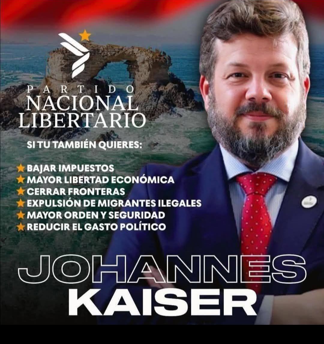 Kaiser presidente 🇨🇱 
<a href="/TERE_LAprofe73/">PROFETERE</a> 
<a href="/Partido_NL/">Partido Nacional Libertario</a> 
<a href="/EquipoXDigital/">EquipoXTendencias</a> 
@lola7129 
#kaiserEsEsfuerzo