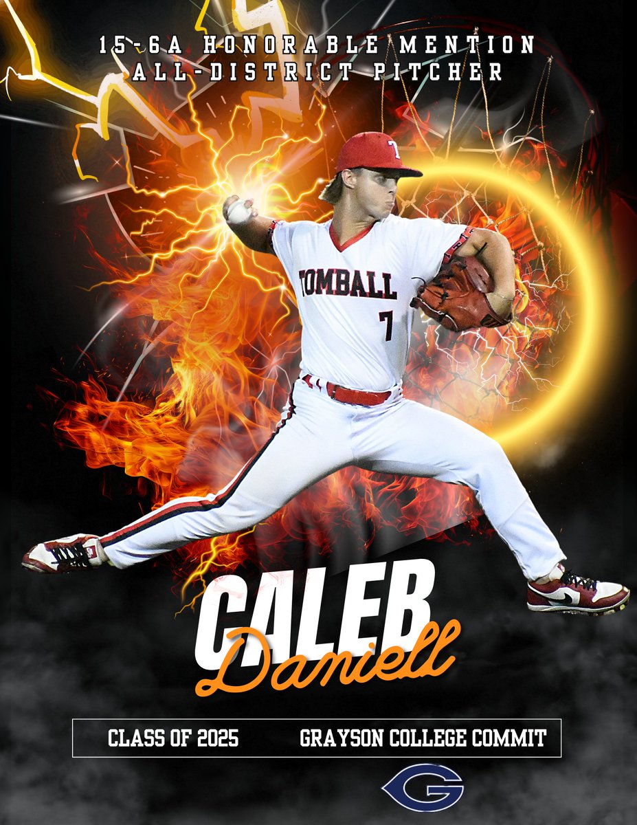 Honorable Mention
<a href="/CalebDaniell2/">Caleb Daniell</a> - Pitcher