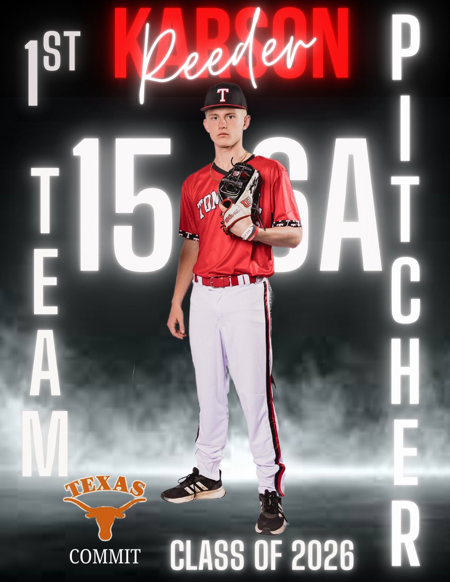 1st Team
<a href="/KarsonReeder/">Karson Reeder</a> - Pitcher