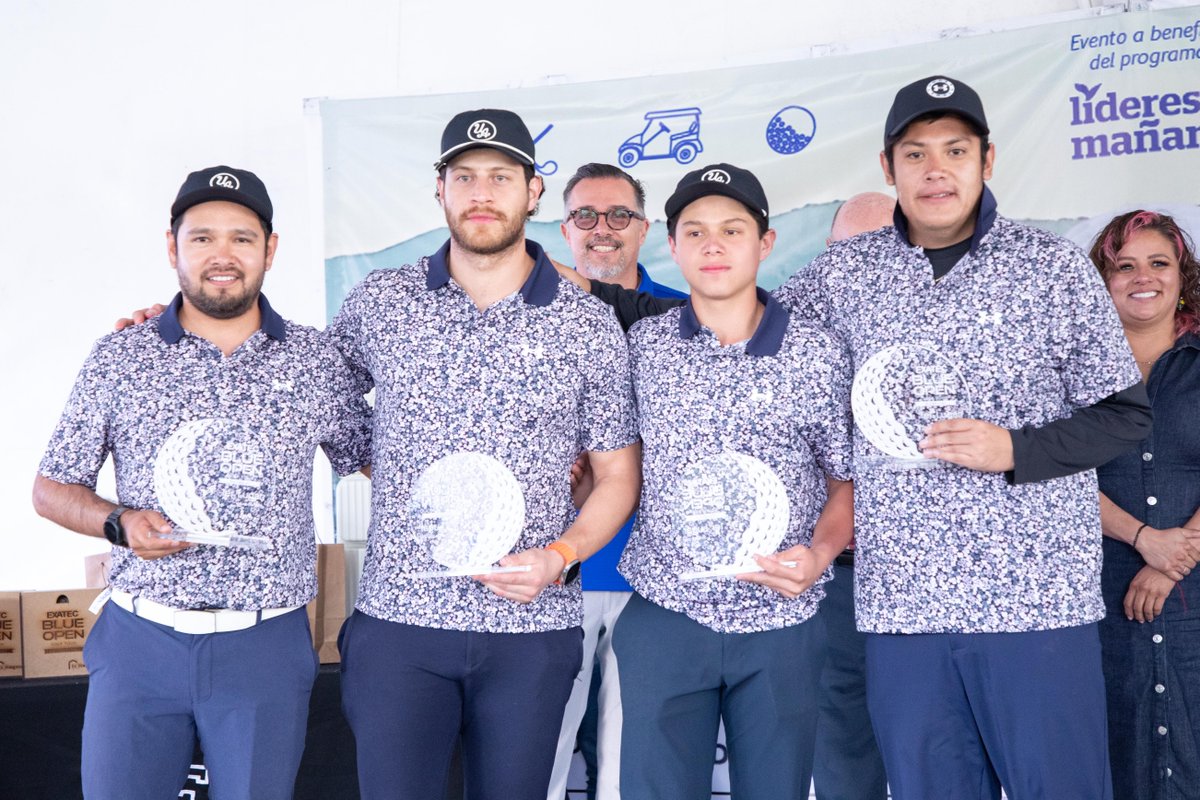⛳️ ¡Así se vivió la 3ª edición del #EXATECBlueOpen en el Club de Golf Pachuca!
Gracias a quienes se sumaron al programa #LíderesDelMañana con su swing y su generosidad.
💙 ¡Nos vemos en la próxima edición!