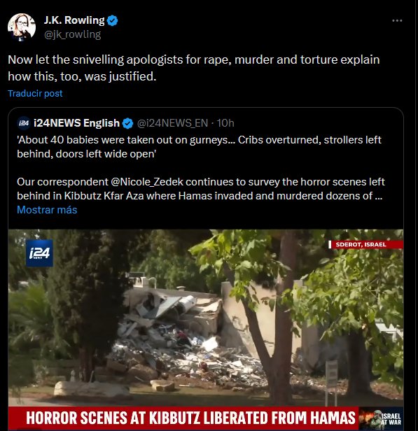 ComradeHector2's tweet photo. Como veo negacionismo entre muchas feministas, aquí pruebas incontestables de que JK Rowling es una sionista repugnante: 

Además, https://t.co/bgOLeEtySc https://t.co/BAD9E0AOsR