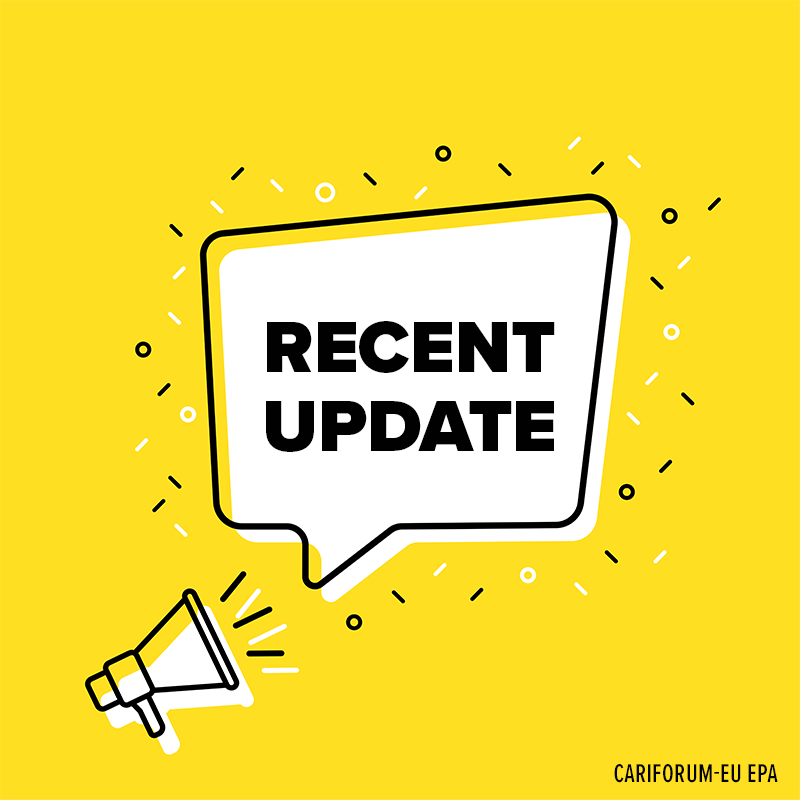 🚨 Recent update 🚨
📅3 June 2025
💼 EU marketing webinar
EU Access2 Markets online Tool and how to use its various features
Learn more: Access2Markets Live Seminar - ROSA | Access2Markets
#cariforumeuepa #europeanunion #cariforum #trade