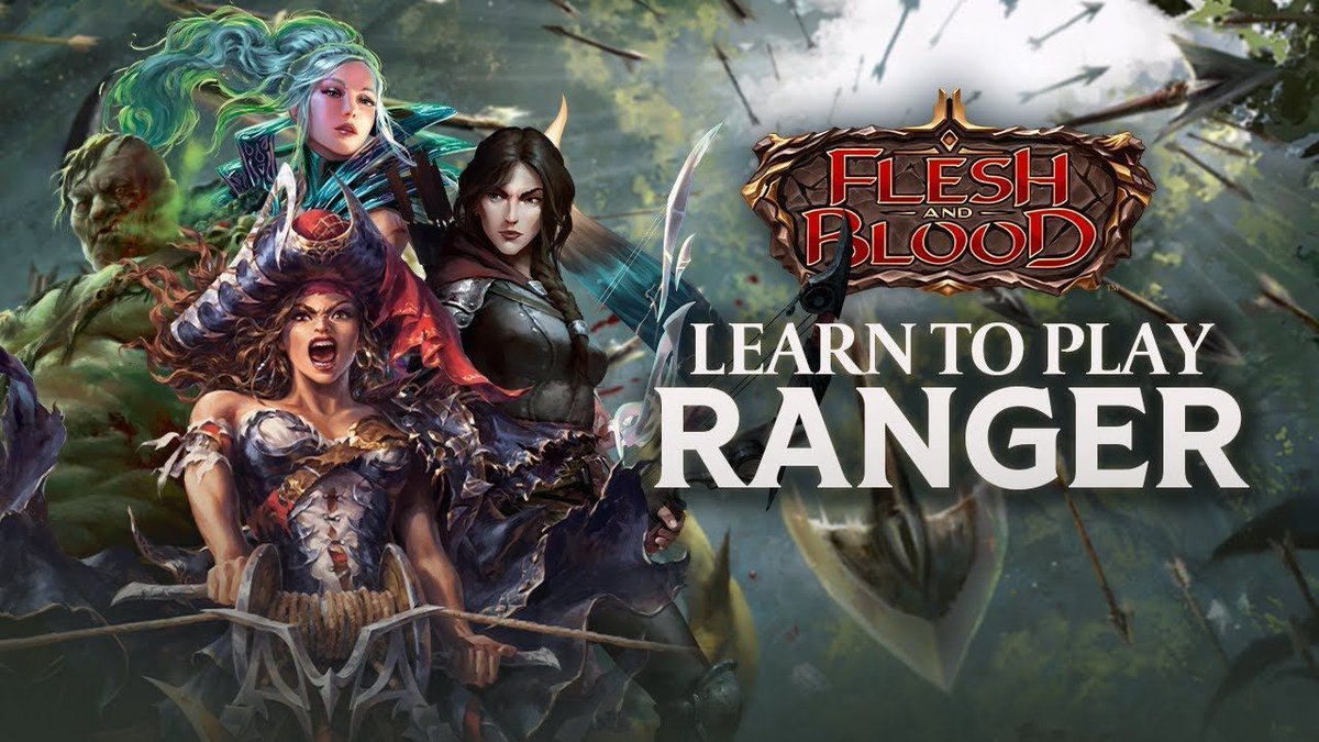 If you're new to Flesh and Blood and like the look of the Ranger Class, here's everything you need to know to get started! 🏹

youtu.be/2n18PSXTv9s