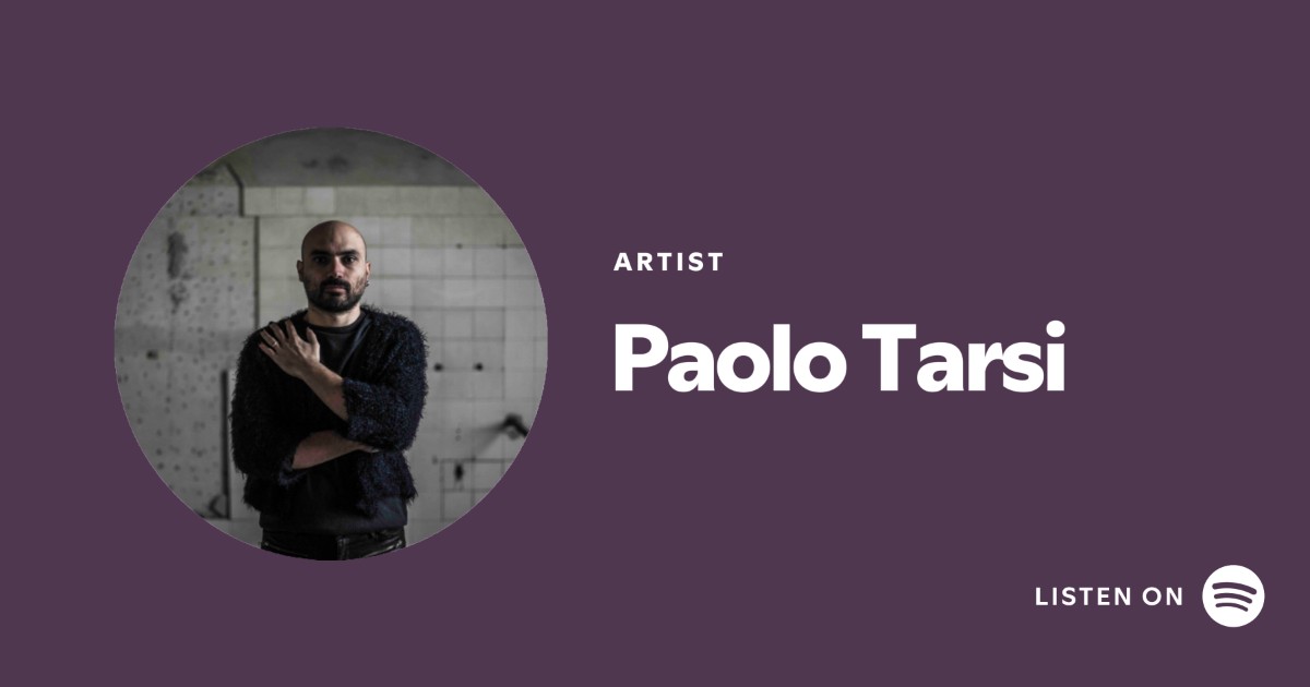 Listen to my music on Spotify 

open.spotify.com/artist/55PWrne…

#PaoloTarsi #Spotify