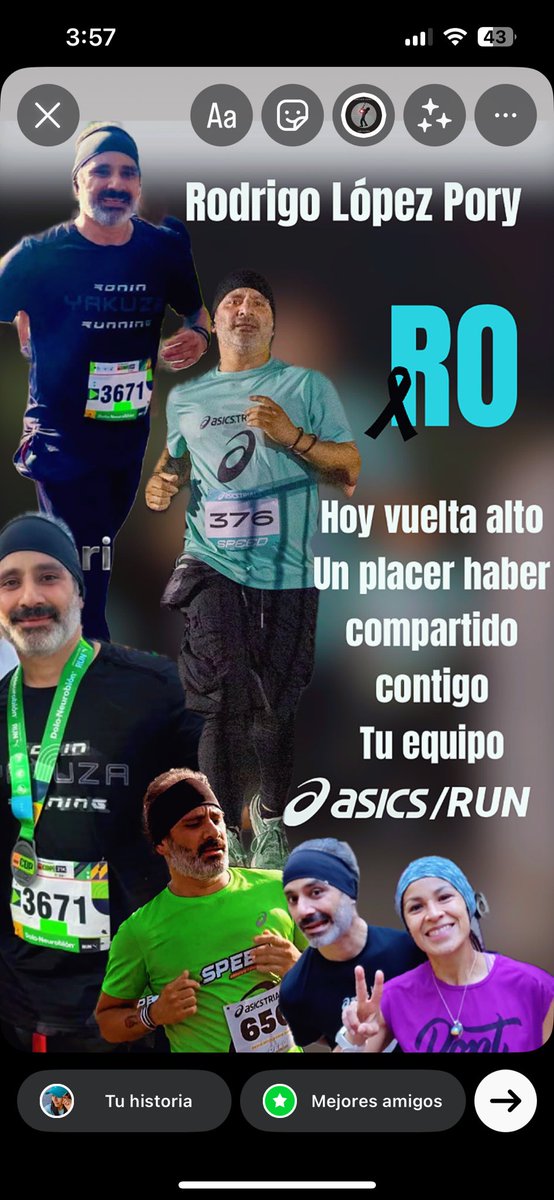Iᔕᗩ ᖇᑌᑎ 🏃🏻♀️ (@publivora) on Twitter photo Un gusto coincidir un ratito en este mundo. Gracias RO por las risas, kms y por tu buena vibra.
Corre libre y feliz <a href="/ManicomioRunner/">Manicomio Runner \m/ 🤪 \m/</a> <a href="/ASICSmexico/">ASICS Mexico</a> <a href="/templorunner/">@TemploRunner</a> <a href="/Aca_Runners/">ProyectoAcáEntreRunners</a> <a href="/EntreRunners/">Entre Runners</a> <a href="/RunMX/">RunMX</a> <a href="/run/">Here we go.</a> Un gusto coincidir un ratito en este mundo. Gracias RO por las risas, kms y por tu buena vibra.
Corre libre y feliz <a href="/ManicomioRunner/">Manicomio Runner \m/ 🤪 \m/</a> <a href="/ASICSmexico/">ASICS Mexico</a> <a href="/templorunner/">@TemploRunner</a> <a href="/Aca_Runners/">ProyectoAcáEntreRunners</a> <a href="/EntreRunners/">Entre Runners</a> <a href="/RunMX/">RunMX</a> <a href="/run/">Here we go.</a>
