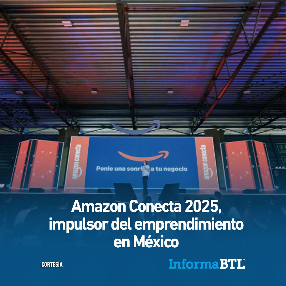 InformaBTL's tweet image. #AmazonConecta 2025, impulsor del #emprendimiento en México 

Por tercer año consecutivo, #Amazon Conecta reunió a miles de personas que hicieron #networking y conocieron las ventajas que ofrece la marca en un #evento ejecutado por Bungaloo Studio 👉 zurl.co/FGw11