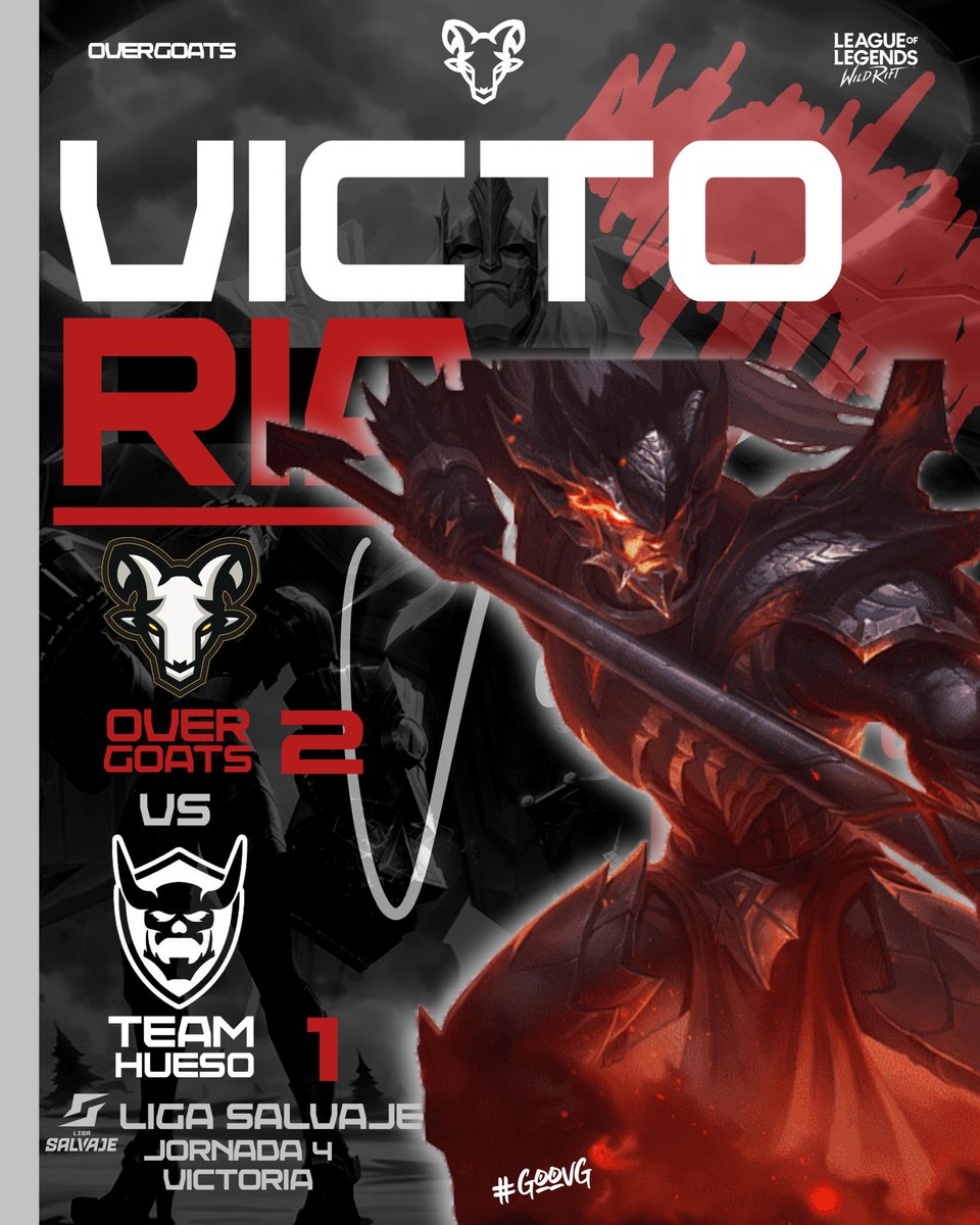 OverGoats Dynasty (@overgoatsd) on Twitter photo Hoy hemos jugado un partido exelente contra el equipo de Team <a href="/Team_Huesito/">TEAM HUESITO "EL DE VERDAD"</a> 🦴 las cabras 🐐 dominan el partido ganando un 2:1 terminando con su sueño anhelado..
Las cabras dominan de nuevo
#goovg
#goovergoats
Gracias <a href="/azaharalaura/">azaharalaura</a> por haber narrado el partido ! Hoy hemos jugado un partido exelente contra el equipo de Team <a href="/Team_Huesito/">TEAM HUESITO "EL DE VERDAD"</a> 🦴 las cabras 🐐 dominan el partido ganando un 2:1 terminando con su sueño anhelado..
Las cabras dominan de nuevo
#goovg
#goovergoats
Gracias <a href="/azaharalaura/">azaharalaura</a> por haber narrado el partido !