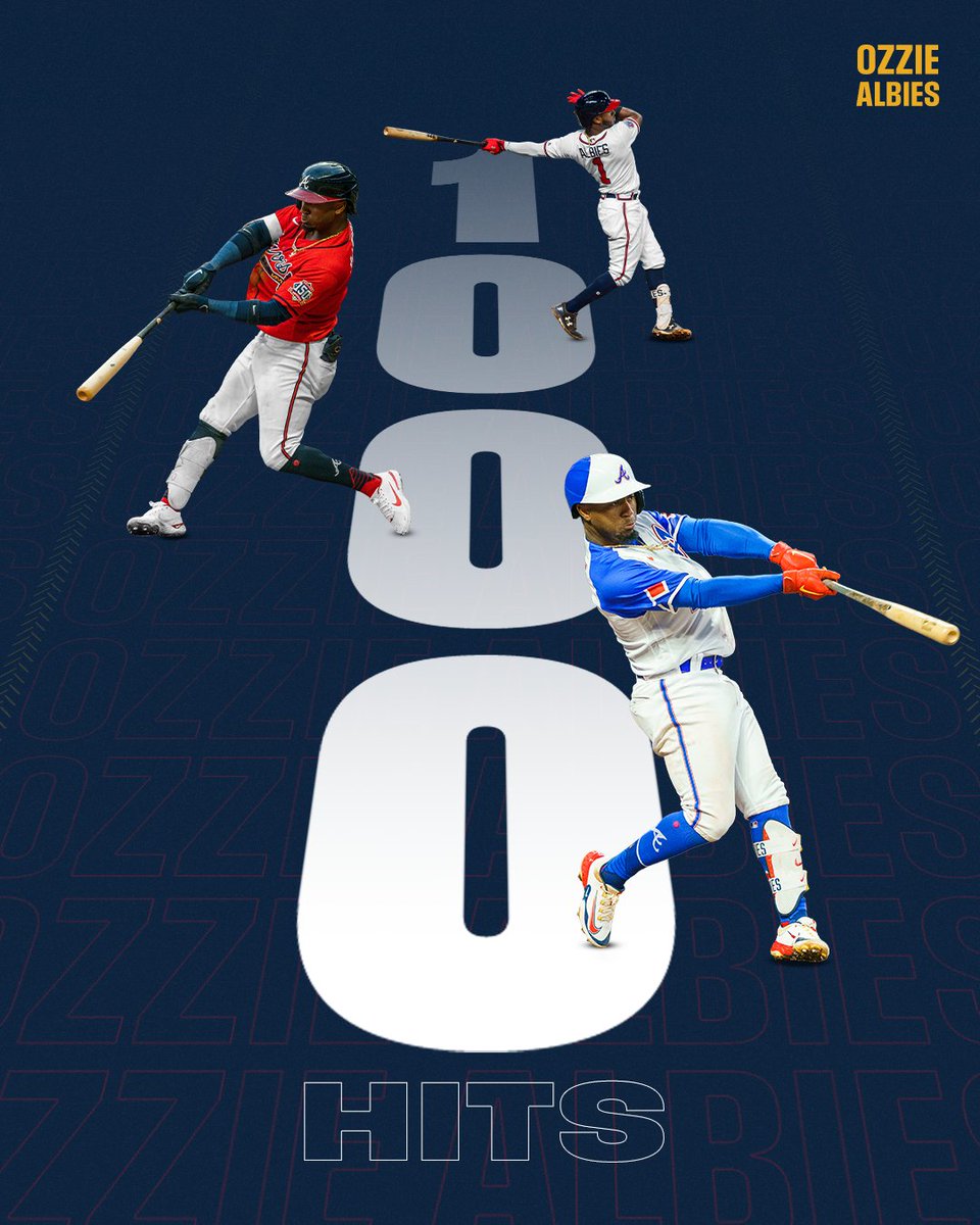 History made: 1,000 hits and counting.

#bravescountry