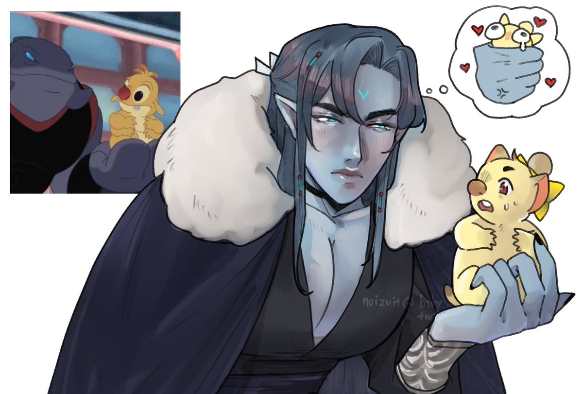 tofu | hamhuas 🤡🐹❄️🦌🐺 (@noizuit) on Twitter photo I hate that I spent the time to finish this, but it also kinda came out pretty decent, which I can’t even tell if it’s bad or good.
#svsss #moshang I hate that I spent the time to finish this, but it also kinda came out pretty decent, which I can’t even tell if it’s bad or good.
#svsss #moshang