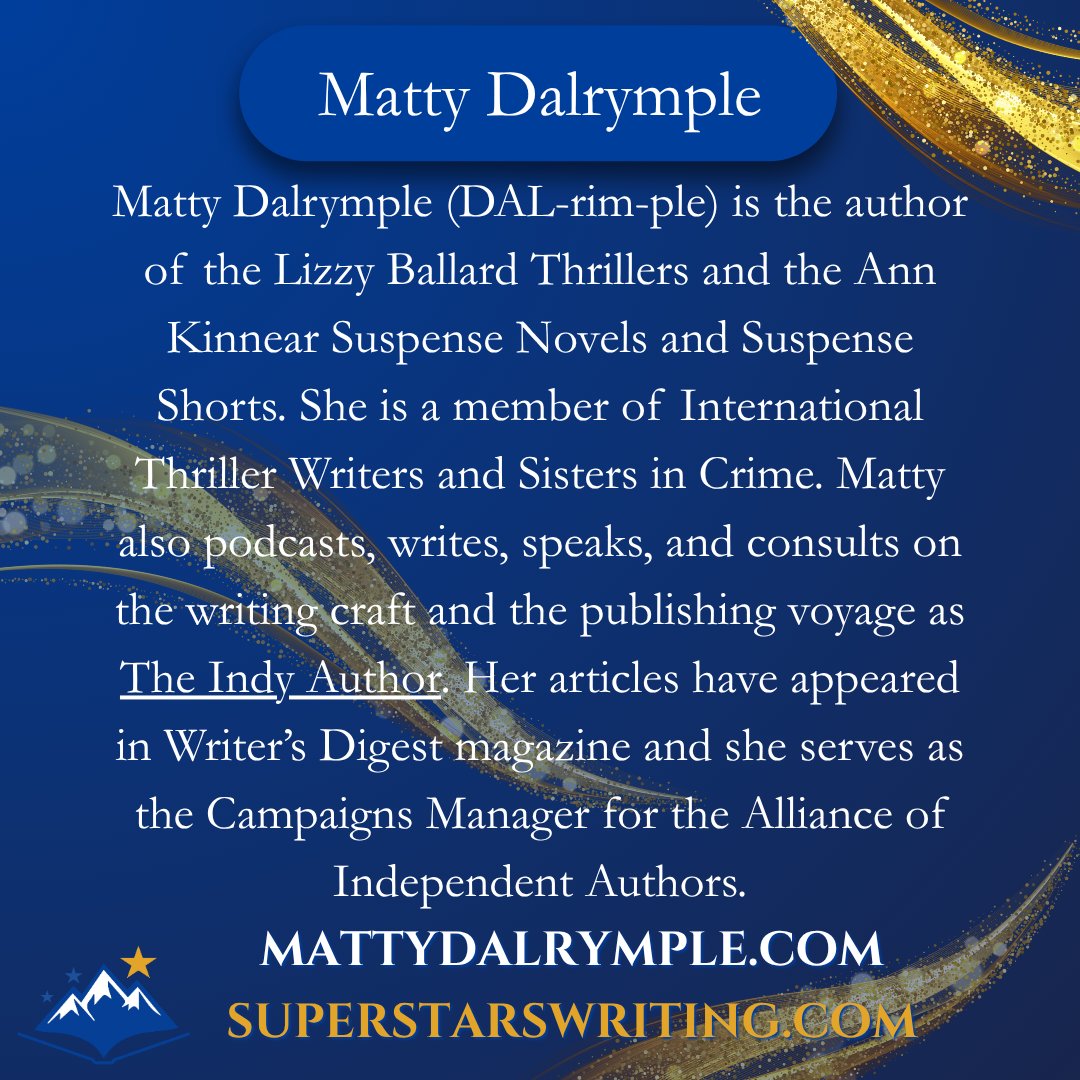 SuperstarsWrite's tweet image. Learn the business of writing from experienced professionals, including @MattyDalrymple, at Superstars Writing Seminars! Registration for February 2026 is live now: superstarswriting.com #writingconference #writercommunity