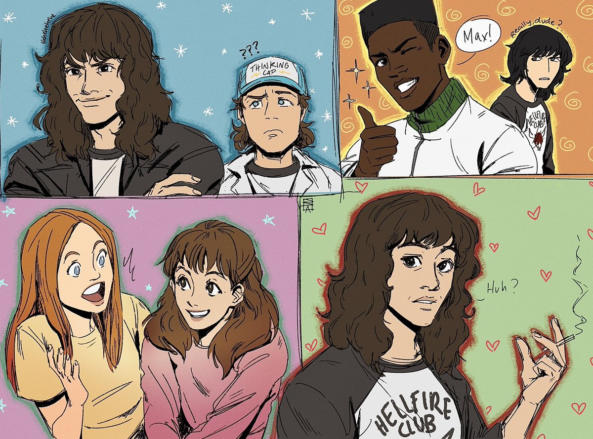 Genuinely forgot I drew this. 

#strangerthings #fanart #myart