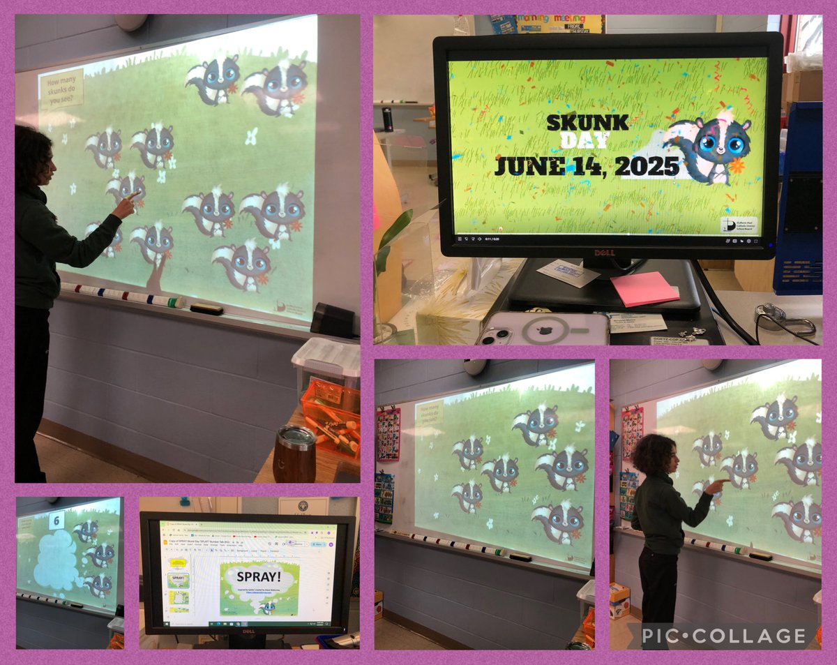 LipoMigena's tweet photo. Today RAISE Ss were introduced to Sigma the Skunk 🦨,“Math doesn’t stink…and I should know”! Ss started with the POTW. #Howmany 🦨🦨 do you see? I wonder🤔how many are under the stink cloud? How many in total? How do you know? ⁦@DP_math⁩ #DPSkunkDay2025 #mathplay4all https://t.co/RT9MDLhgSq