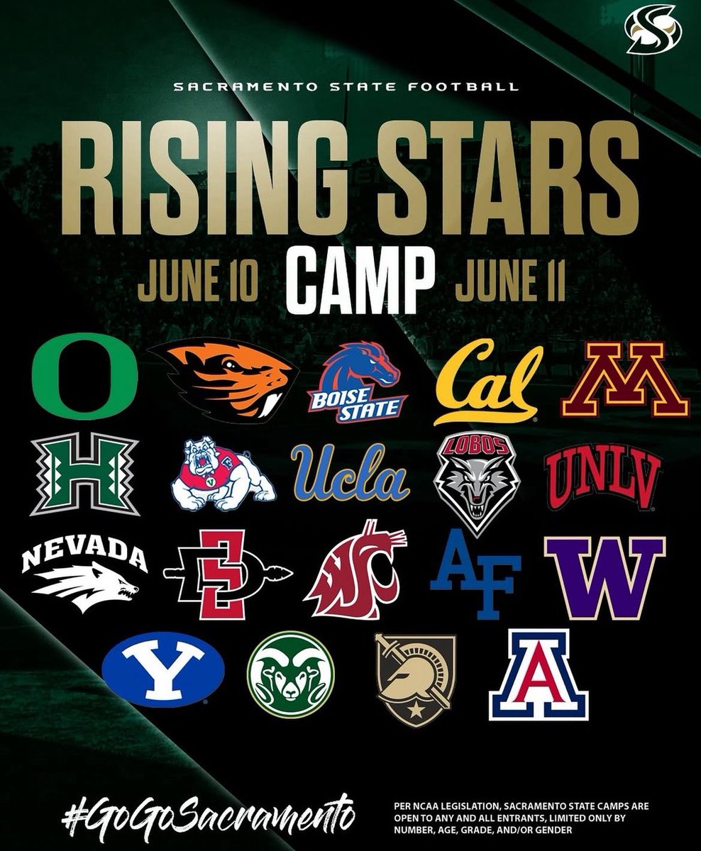 Raymond Conrad (@raymond1259690) on Twitter photo Can’t wait to compete in sac state rising stars camp tomorrow looking forward to it <a href="/RealCoachCarter/">Alonzo “Zo” Carter</a> <a href="/jakerasmussen_/">Jake Rasmussen</a> <a href="/lem_adams/">Lem Adams</a> <a href="/andy_lucas98/">Andy Lucas</a> <a href="/CoachHouli/">Justin Houlihan</a> <a href="/coachKmcdonagh/">Coach McDonagh</a> <a href="/CoachE916/">Eric Colvin 🏁 1%</a> <a href="/Inderkum_FB/">@INDERKUMFB</a> Can’t wait to compete in sac state rising stars camp tomorrow looking forward to it <a href="/RealCoachCarter/">Alonzo “Zo” Carter</a> <a href="/jakerasmussen_/">Jake Rasmussen</a> <a href="/lem_adams/">Lem Adams</a> <a href="/andy_lucas98/">Andy Lucas</a> <a href="/CoachHouli/">Justin Houlihan</a> <a href="/coachKmcdonagh/">Coach McDonagh</a> <a href="/CoachE916/">Eric Colvin 🏁 1%</a> <a href="/Inderkum_FB/">@INDERKUMFB</a>