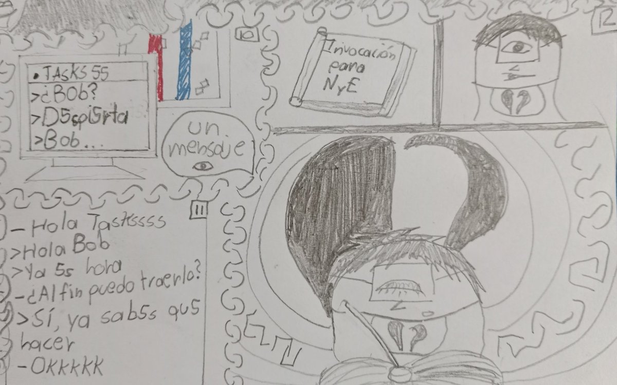 Tasks_55's tweet image. •Reinicio de sistema completado•
&amp;gt;[Tarea 1] s5 ha d5scontaminado d5l hongo Filipino y ha d5sp5rtado
&amp;gt;[Tarea 1] s5guira con 5l proc5dimi5nto acordado
&amp;gt;R5tomando arco [El accidente de los 50 yuggothpesos de Bob Dorkin]