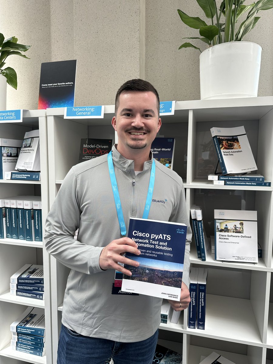 Wendell Odom (@wendellodom) on Twitter photo Met <a href="/devnetdan/">Danny Wade</a> at the Cisco Press author meet!! Great book by the way. #ciscoLive #CiscoInsidersinSanDiego <a href="/LearningatCisco/">Learn with Cisco</a> Met <a href="/devnetdan/">Danny Wade</a> at the Cisco Press author meet!! Great book by the way. #ciscoLive #CiscoInsidersinSanDiego <a href="/LearningatCisco/">Learn with Cisco</a>