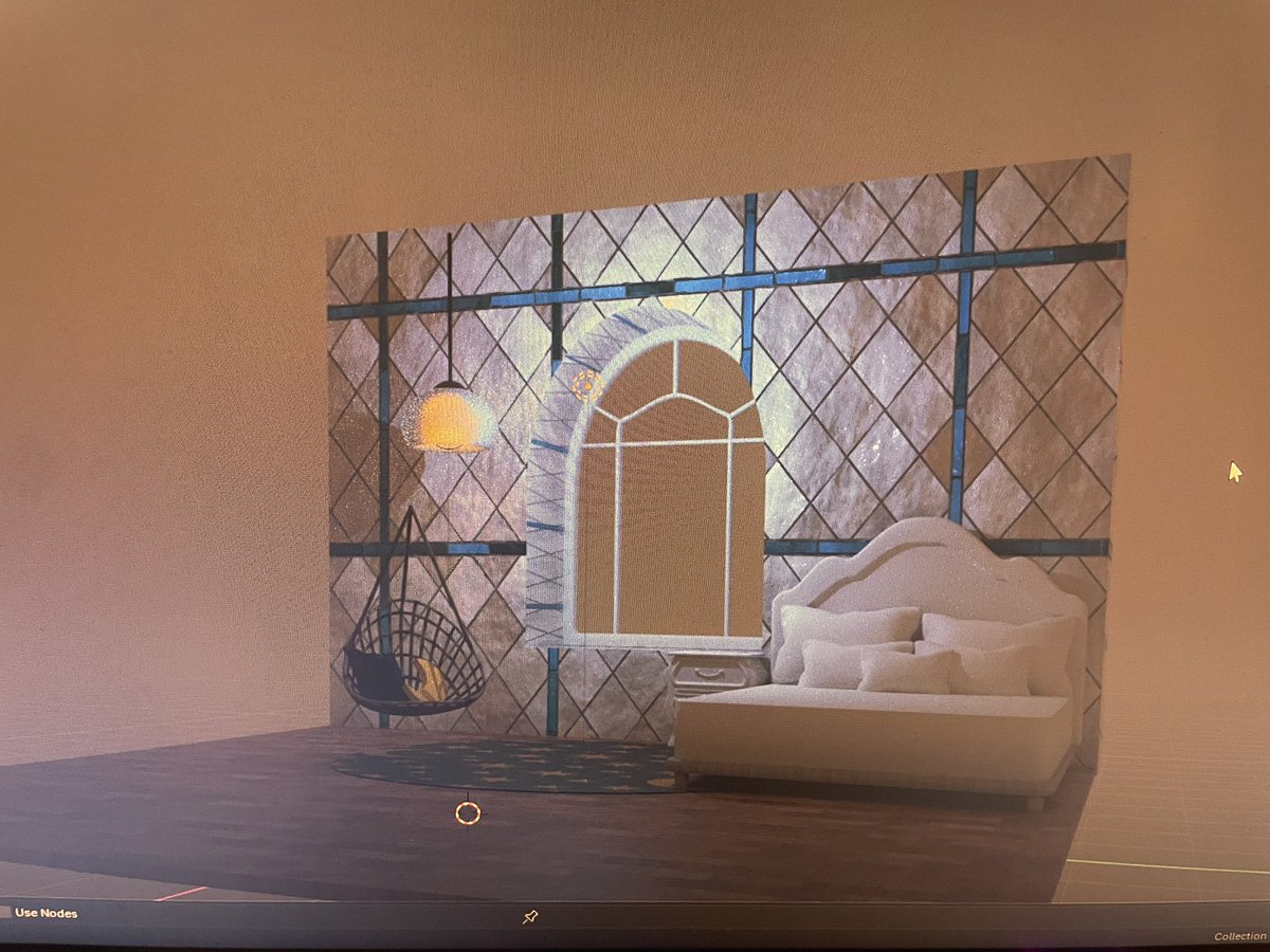 makasevs_moon's tweet image. どこか懐かしいそんな居心地のいい部屋を作りたいのです。

#Blender初心者 #FantasyDesign