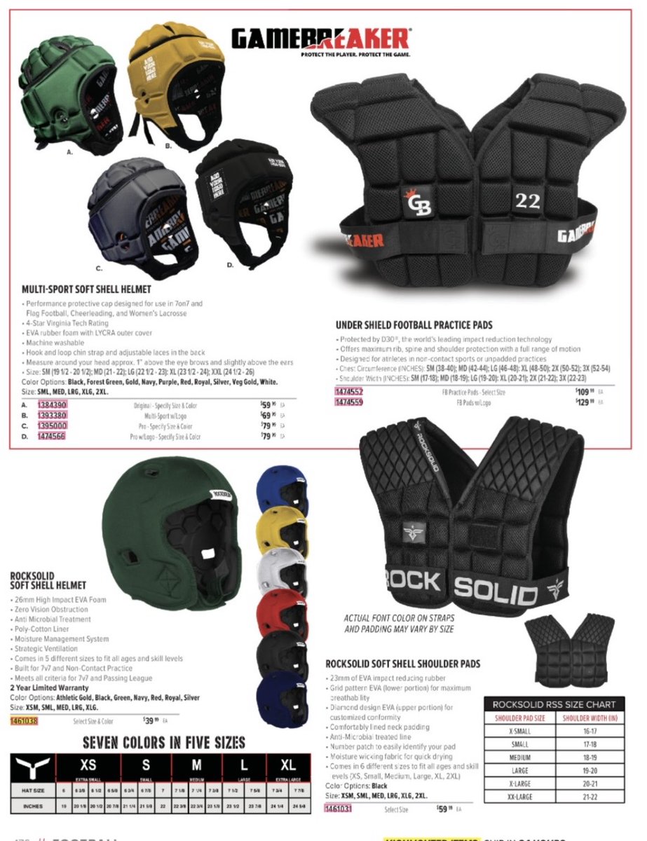 TylerBrownBSN's tweet image. 🏈 FOOTBALL COACHES 🏈
BSN Sports has you covered ‼️
Storage, Equipment, Guardian Helmets, and everything in between!
Contact me for details and a quote!
@BSNSPORTS
@BSNSPORTS_FL