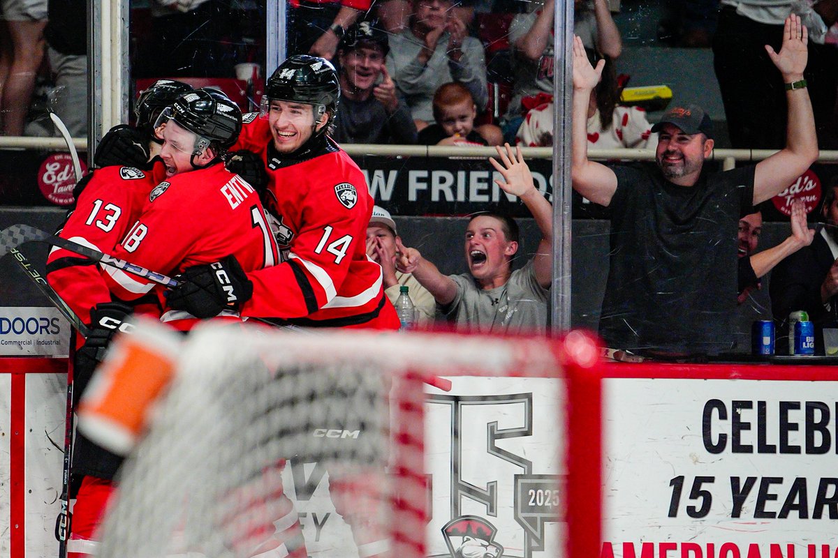 ⬇️THIS COULD BE YOU⬇️

Glass seats for Games 1 and 2 of the Calder Cup Finals have been opened up, get them while you can and experience a once-in-a-lifetime opportunity!

🎟️ gofevo.com/group/Caldercu…