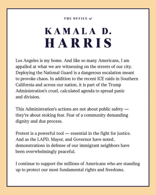 eileenvan55's tweet image. #DemCast #DemVoice1 #DemsUnited

Kamala was right about everything....

#FreedomToDissent