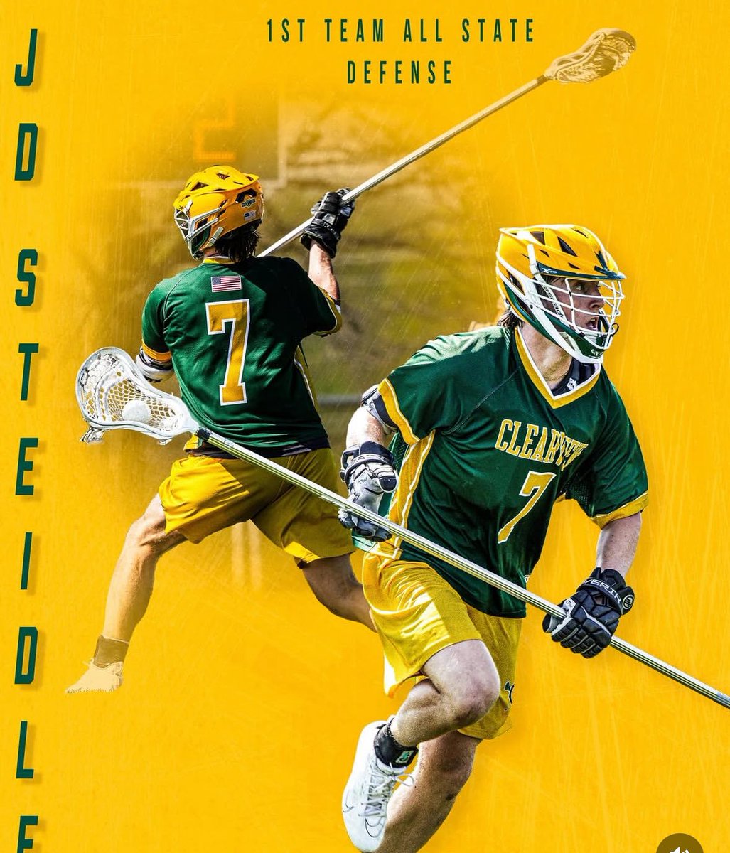 JD Steidle (@jd_steidle12) on Twitter photo Humbled by the recognition of 1st Team All-State for second year in a row! Thank you to all my coaches and teammates that helped make this happen! <a href="/viewathletics/">Clearview Athletics</a> <a href="/MonmouthMLAX/">Monmouth Men’s Lacrosse</a> <a href="/Coach__Fish/">Brian Fisher</a> <a href="/goose_hawk/">Andrew Geison</a> Humbled by the recognition of 1st Team All-State for second year in a row! Thank you to all my coaches and teammates that helped make this happen! <a href="/viewathletics/">Clearview Athletics</a> <a href="/MonmouthMLAX/">Monmouth Men’s Lacrosse</a> <a href="/Coach__Fish/">Brian Fisher</a> <a href="/goose_hawk/">Andrew Geison</a>