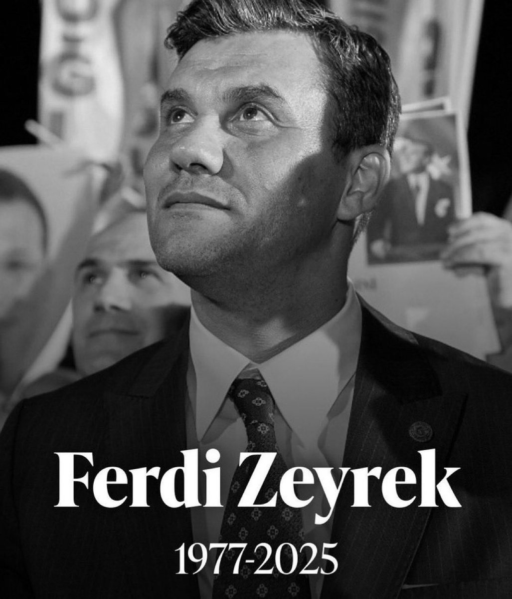 Başta ailesi ve  Manisa olmak üzere tüm Türkiye’nin başı sağolsun #FerdiZeyrek