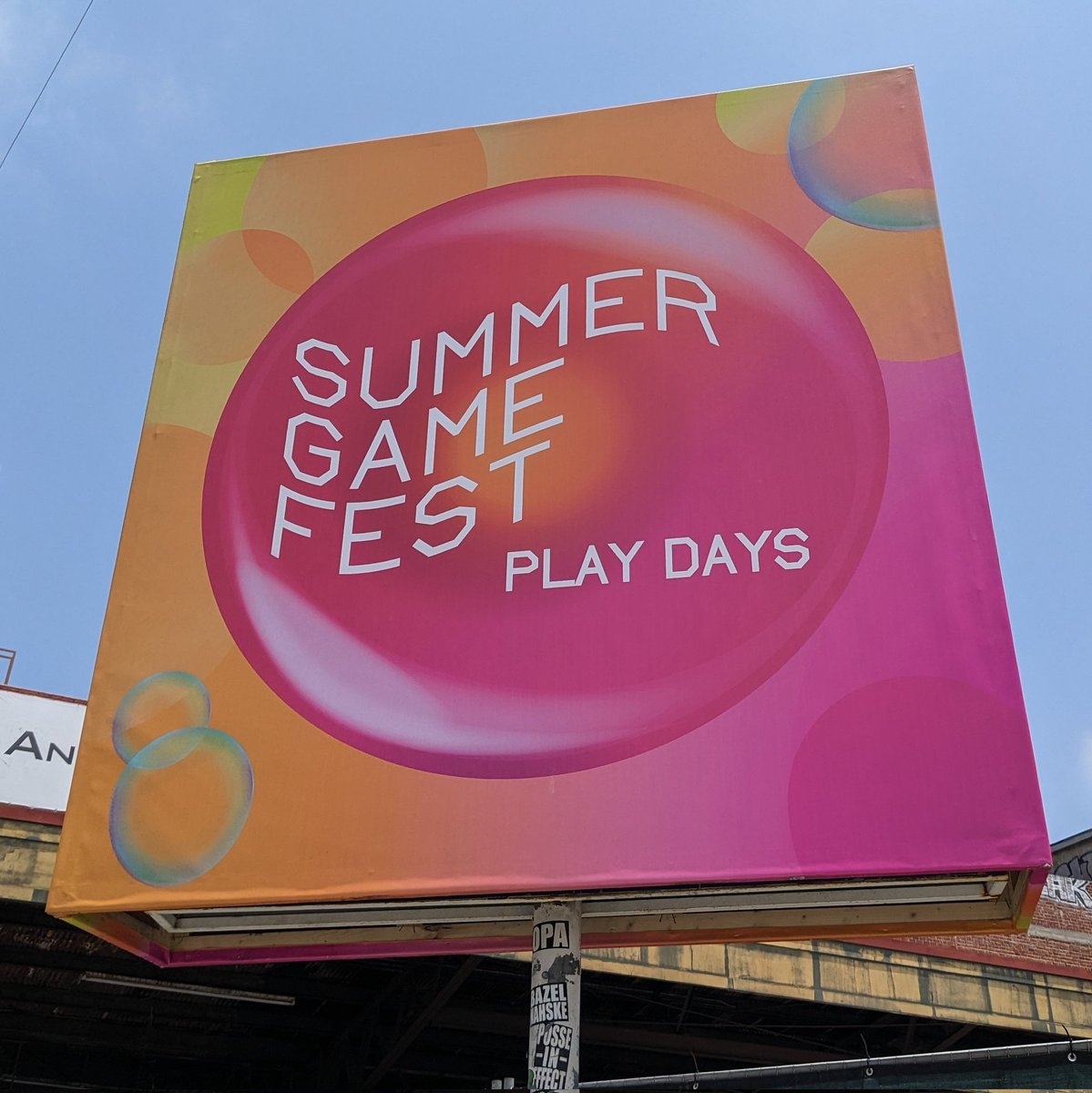I wasn't able to get in the #SummerGameFest #PlayDays I either didn't sign up early or it was for press/partners 🙃 It's fine. I need to spend some time to catch up on all of the showcases and announcements.