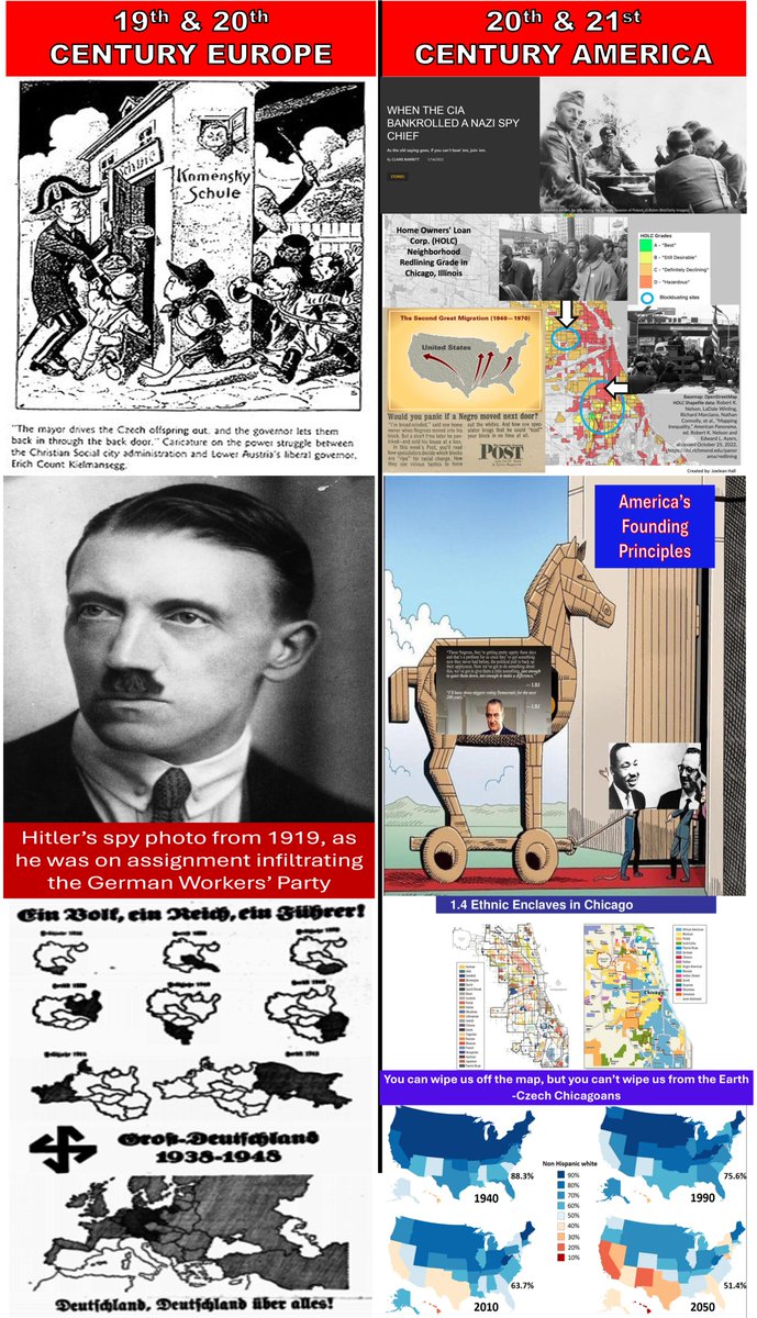 This was my (Bohemian/Czech) ancestors for decades too

Then the federal govt commenced a decades-long process (most notably redlining/block-busting) of trying to ethnically cleanse us

At which point, personal integrity usurped the pipe dream of ever being accepted by America