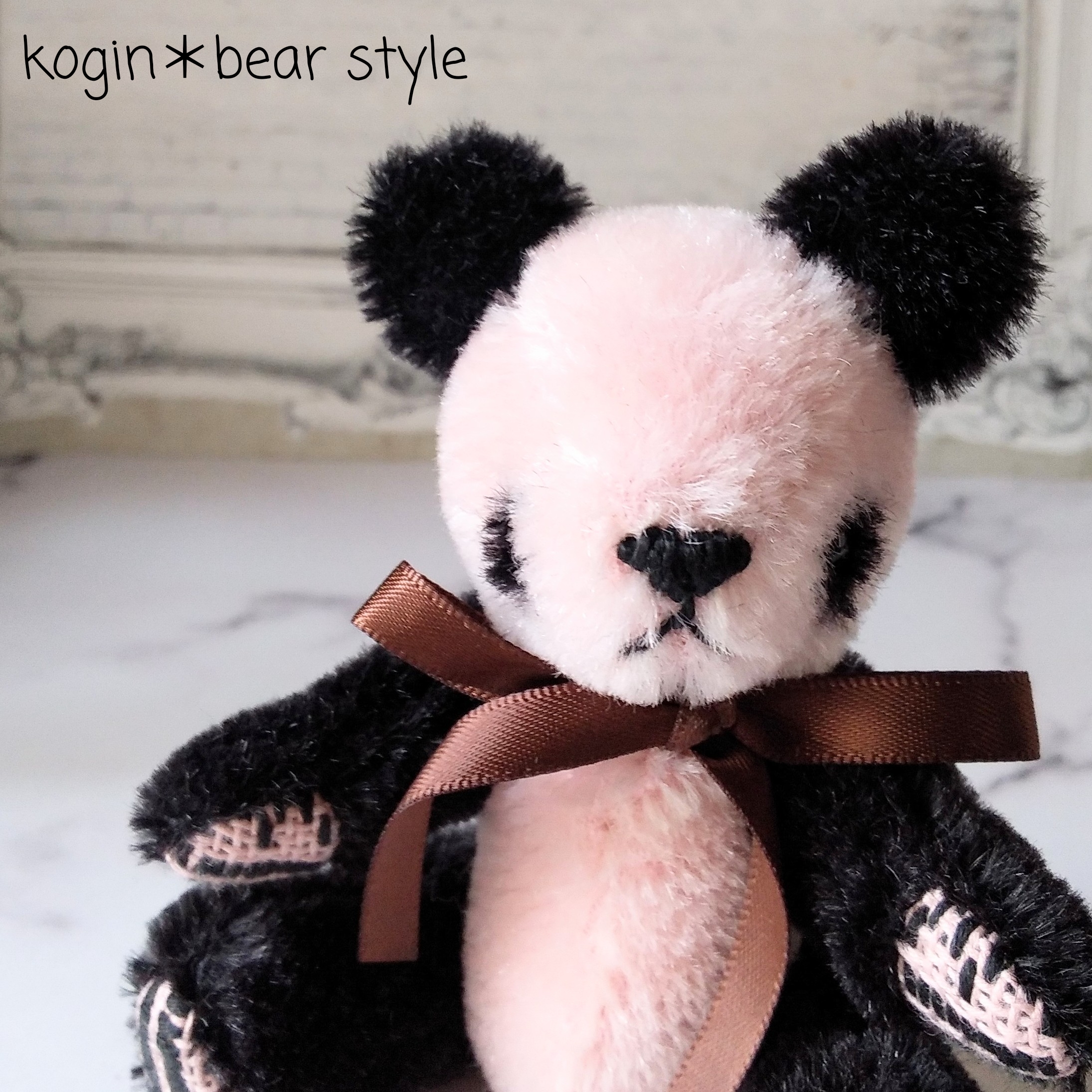 テディベア作家 パンダ こひろ＠こぎん刺しのテディベア作家 kogin＊bear styl on X