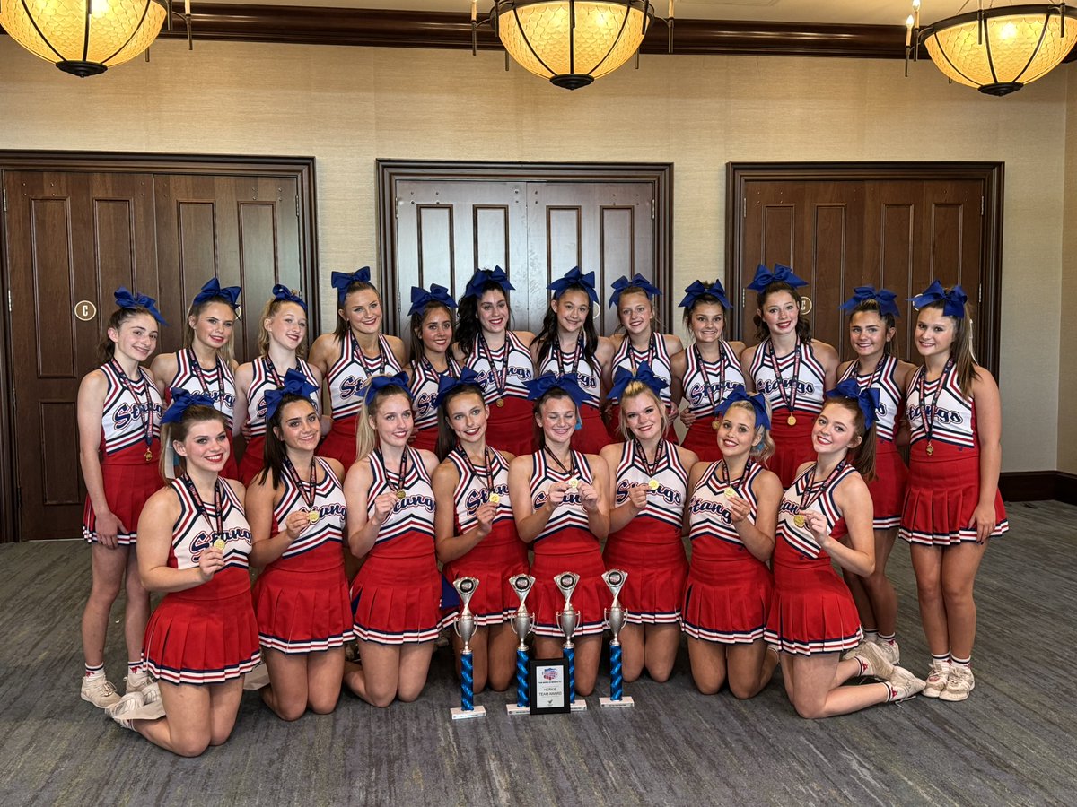 What a way to finish NCA Camp!!!!❤️💙
1) Four top team awards
2) Herkie Team Award for the program 
3) Whole program All American Nominees 
4) 21 All Americans 
5) NCA staff applications for ALL seniors
6) 2 Program Technical Awards
7) 6 Spirit Sticks 
#theworkisworthit