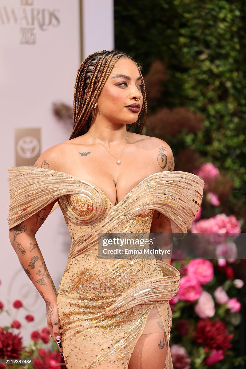 Kiana Ledé attends the 2025 BET Awards