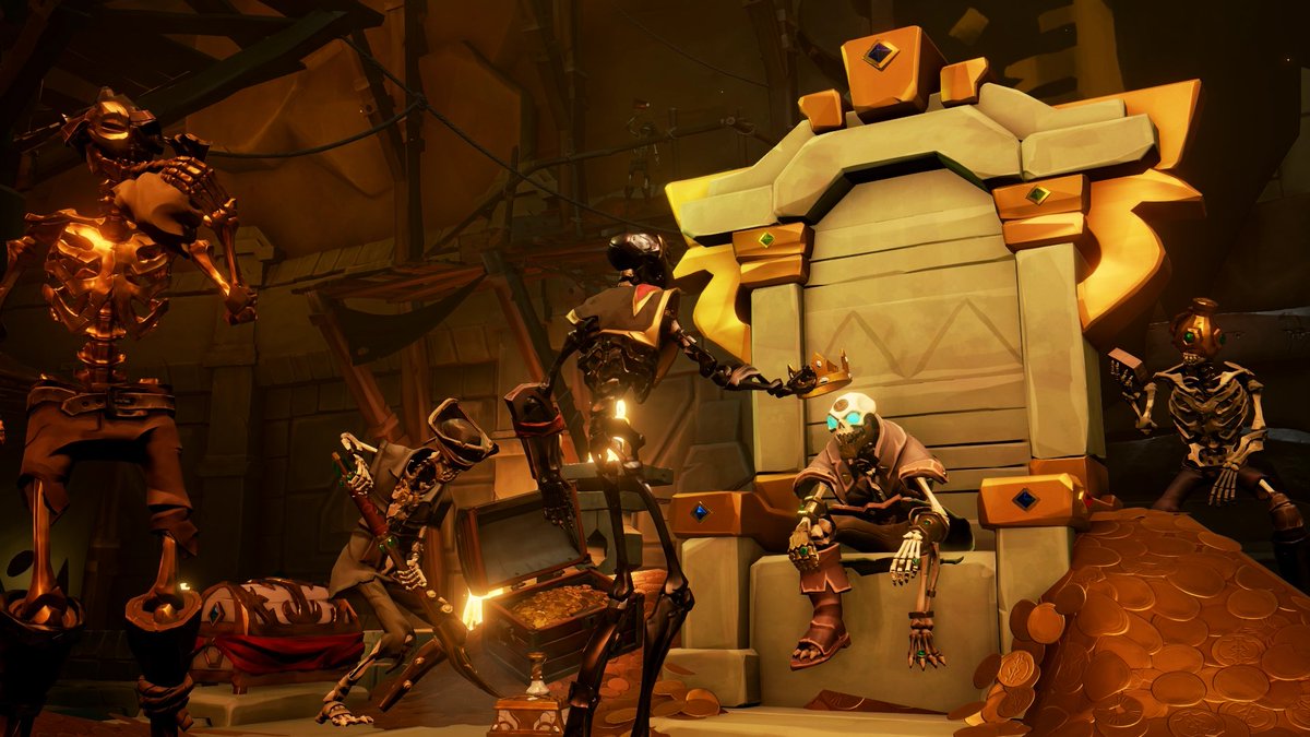 banhosabado's tweet photo. Flesh is weak... Gold is strong...

Theme: Stunning Skeletons
#SoTShot @SeaOfThieves https://t.co/jYRzISRibb
