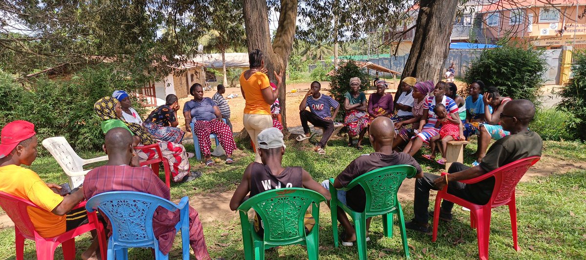SajeryB's tweet photo. We had the opportunity to organize a dialogue on restoring and maintaining Peace in the Mandingo Quarter community after the community elections. https://t.co/V08rrSind6