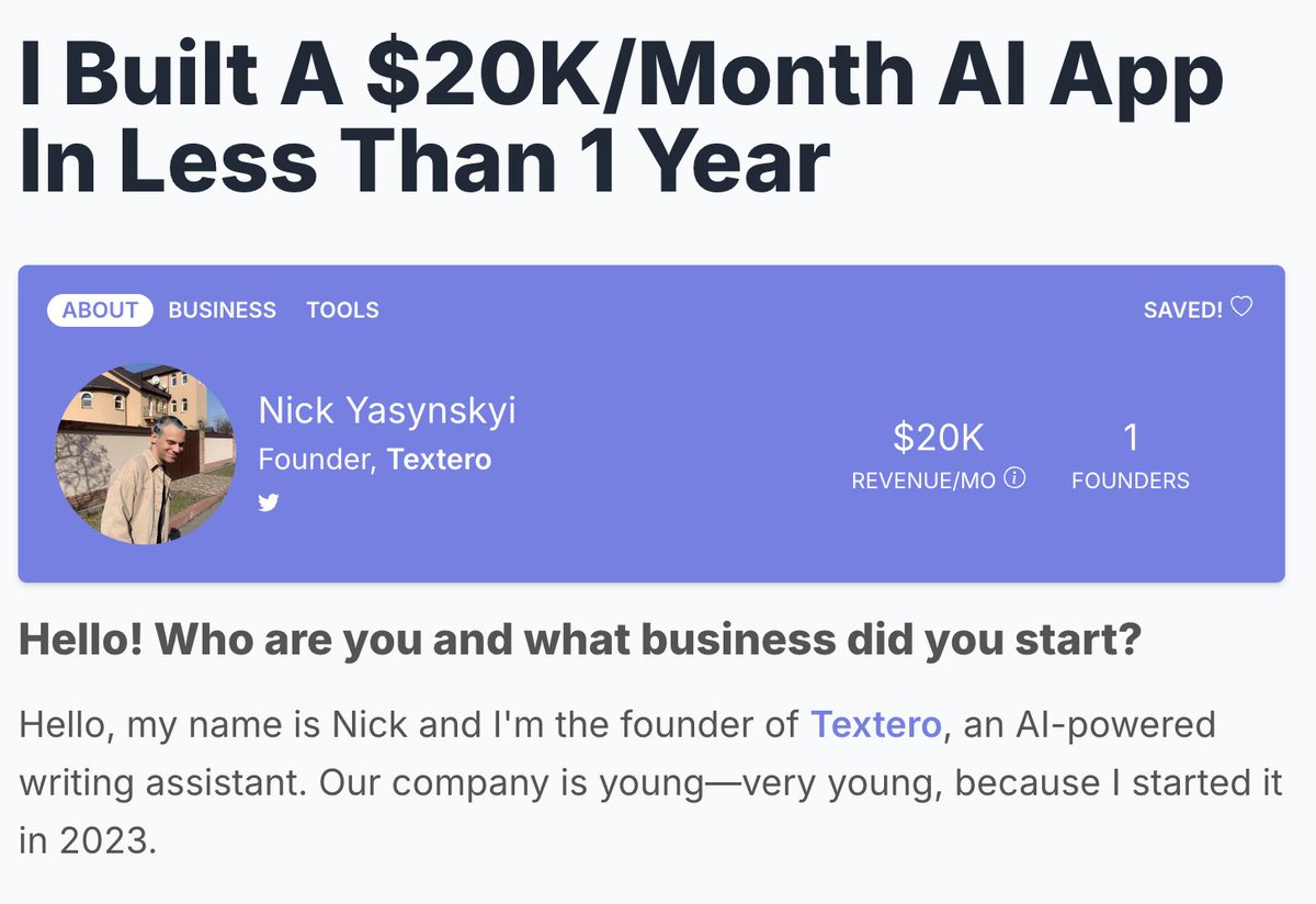 crazy... another $20K/month AI writing app.

Jus when I thought I'd found them all..