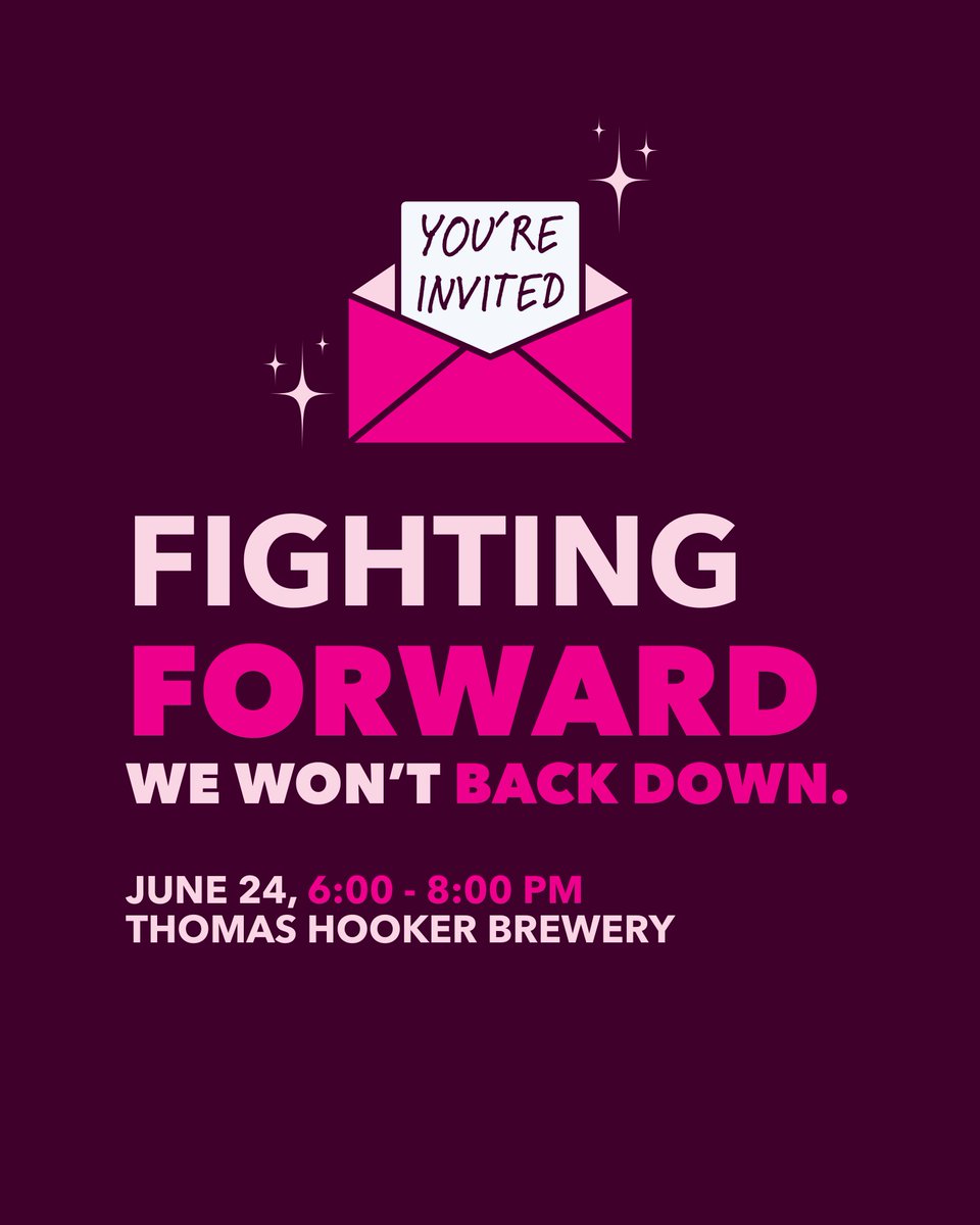 Come spend the evening with us in support of Planned Parenthood Votes! Connecticut— celebrating our legislative victories and looking ahead to the important work still to come! ✨ 
Grab your tickets now at ppvotes.org/fightingforward 

#PlannedParenthood #Connecticut #ReproRights
