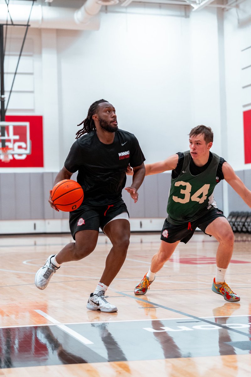 Ohio State Hoops (@ohiostatehoops) on Twitter photo First day of practice means it’s time to break out the new kicks 🔥
<a href="/nikebasketball/">Nike Basketball</a> | #GoBucks First day of practice means it’s time to break out the new kicks 🔥
<a href="/nikebasketball/">Nike Basketball</a> | #GoBucks