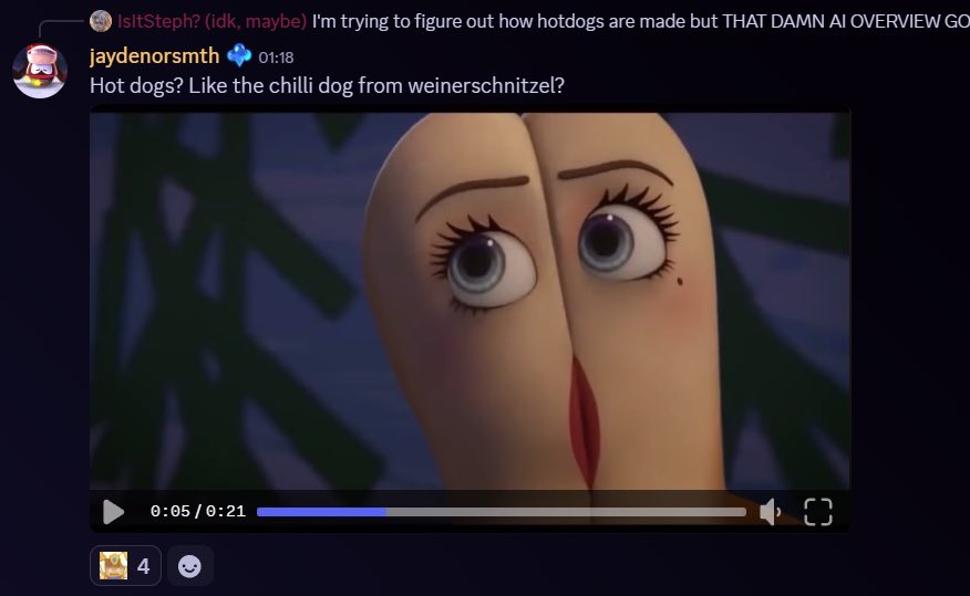 gmaxjayden11's tweet photo. I just got kicked from the cookie run discord over this https://t.co/Dy8baDUiPI