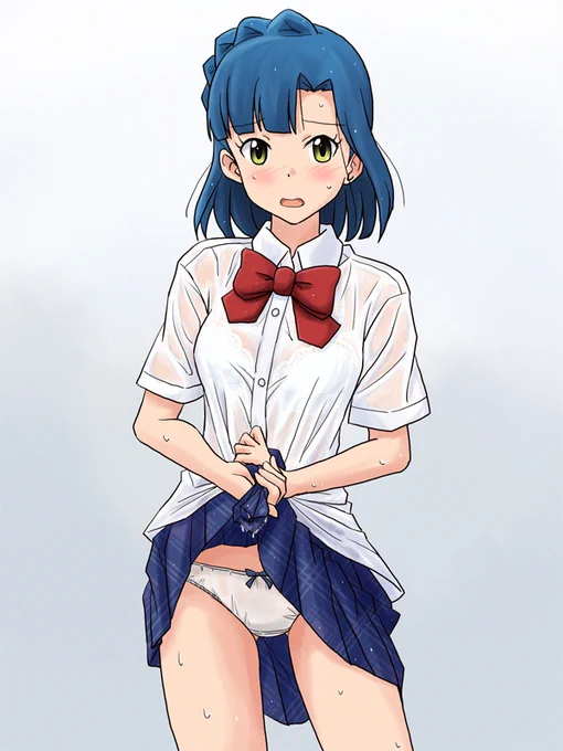 朝からの雨でテンションが下がる