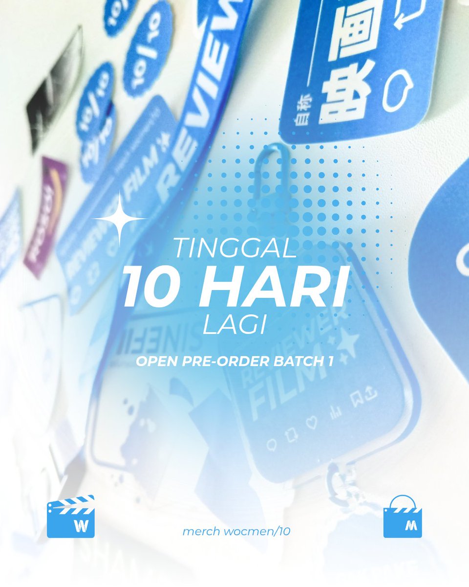 Selamat pagi, sekadar mengingatkan~ 🙏🏼

Link ini cuma dibuka sampai 20 Juni aja ya guys:

bit.ly/POmerchmen1

#merchwocmen