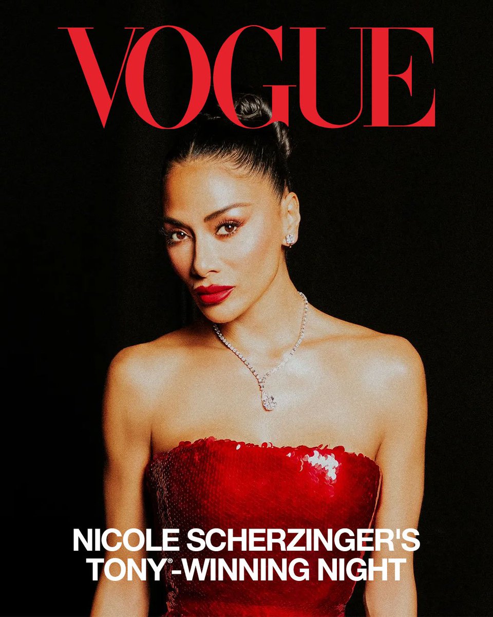 Get ready to win a Tony Award with Nicole Scherzinger and Vogue. vogue.com/slideshow/nico…

Photos: Alexandra Arnold