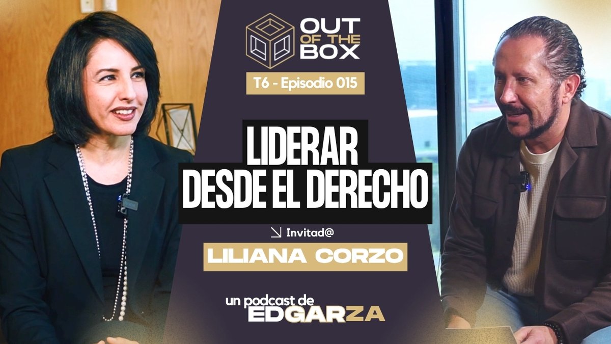 Hoy en #OutOfTheBox platiqué con Liliana Corzo, una de las mentes legales detrás de los grandes proyectos de infraestructura en México. Su visión sobre el poder, el derecho y el liderazgo femenino es imperdible.

📺 youtu.be/OnL4lQTdERw
Ya disponible en YouTube y plataformas.